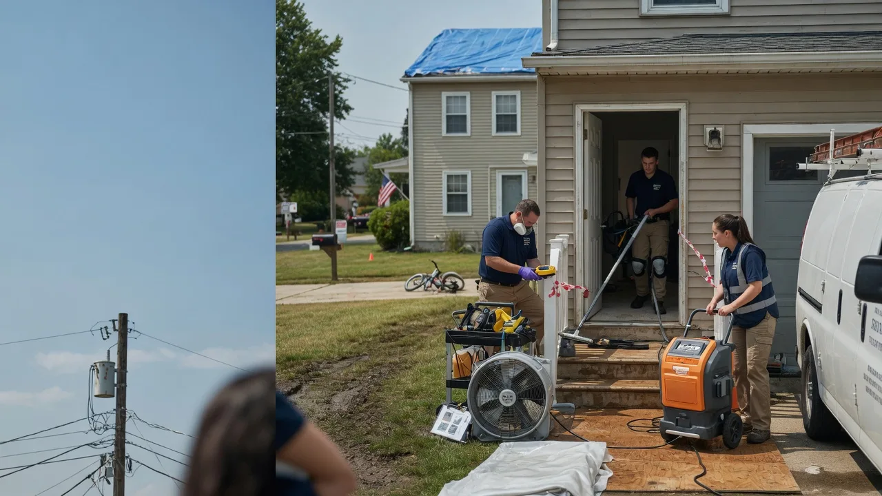 Water Damage Repair in Benedict, ND near me